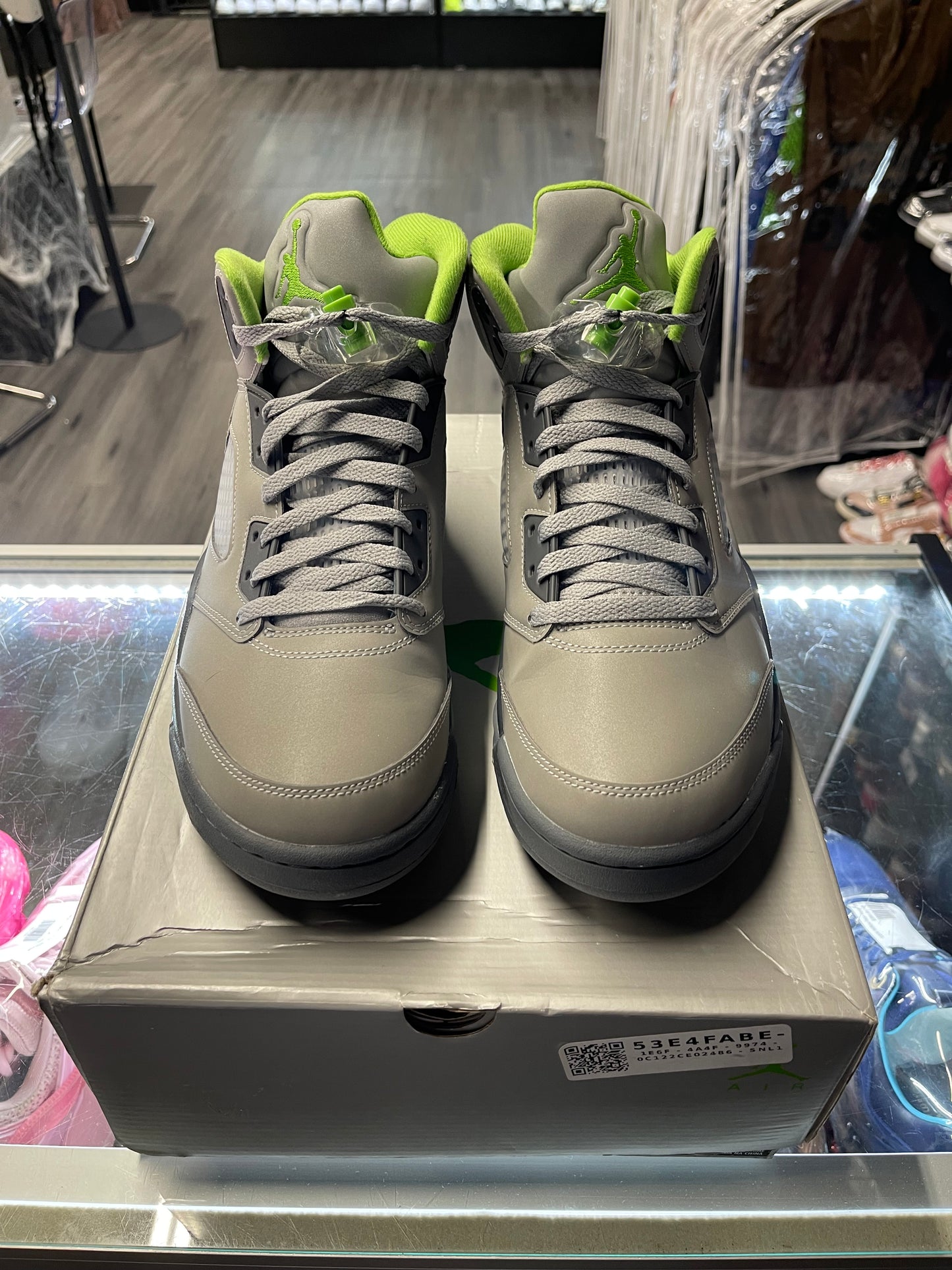 2022 Air Jordan Retro 5 "Green Bean"