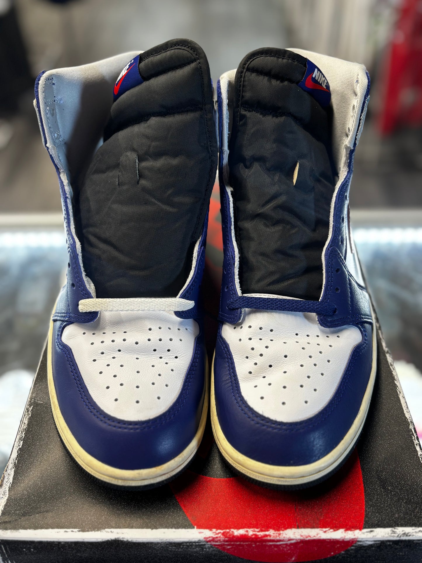 2025 Air Jordan Retro 1 High OG "Rare Air Deep Royal Blue"