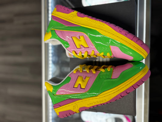 2024 New Balance 550 "Y2k Patent Leather Pack Pink Green"
