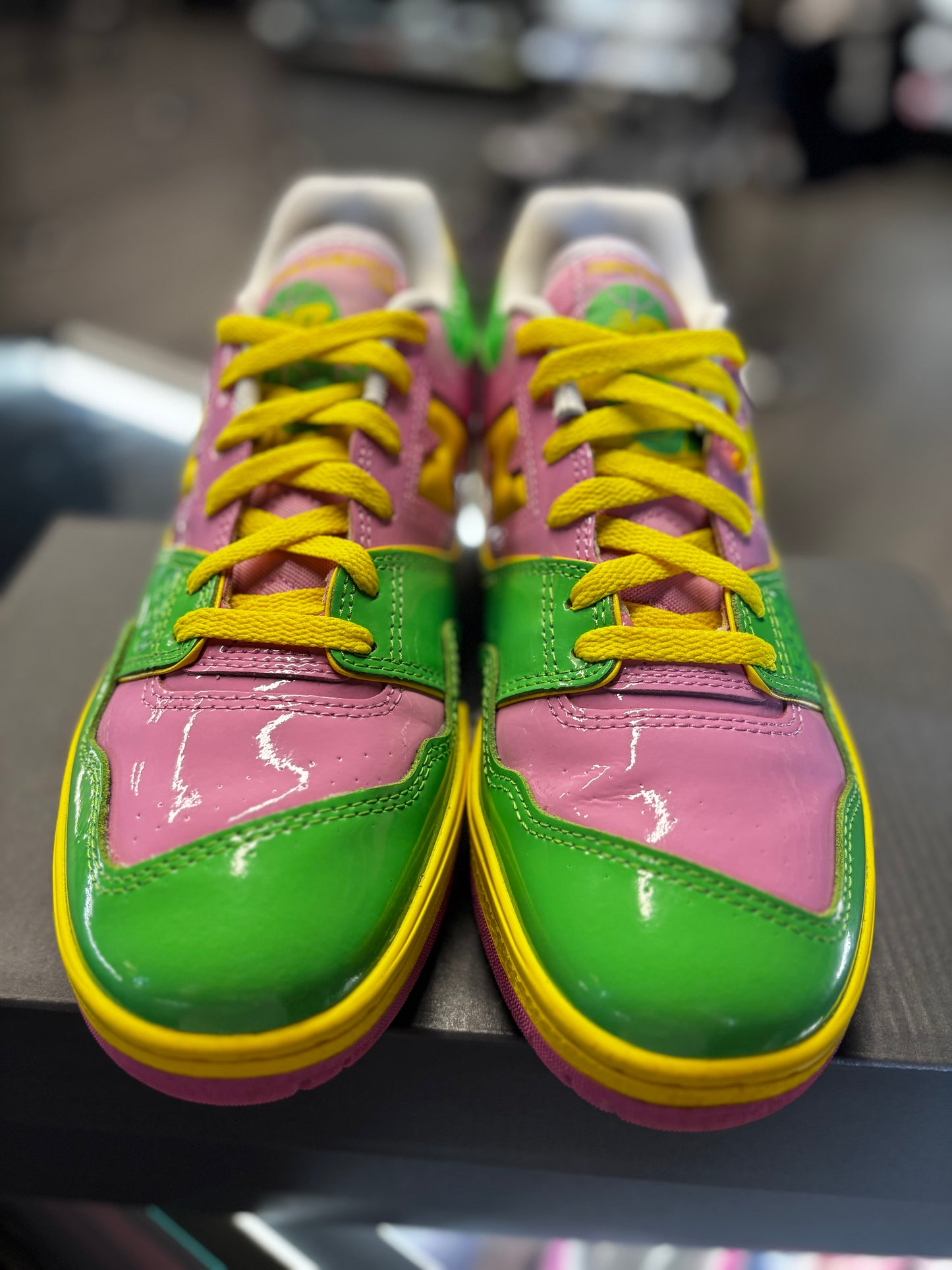 2024 New Balance 550 "Y2k Patent Leather Pack Pink Green"