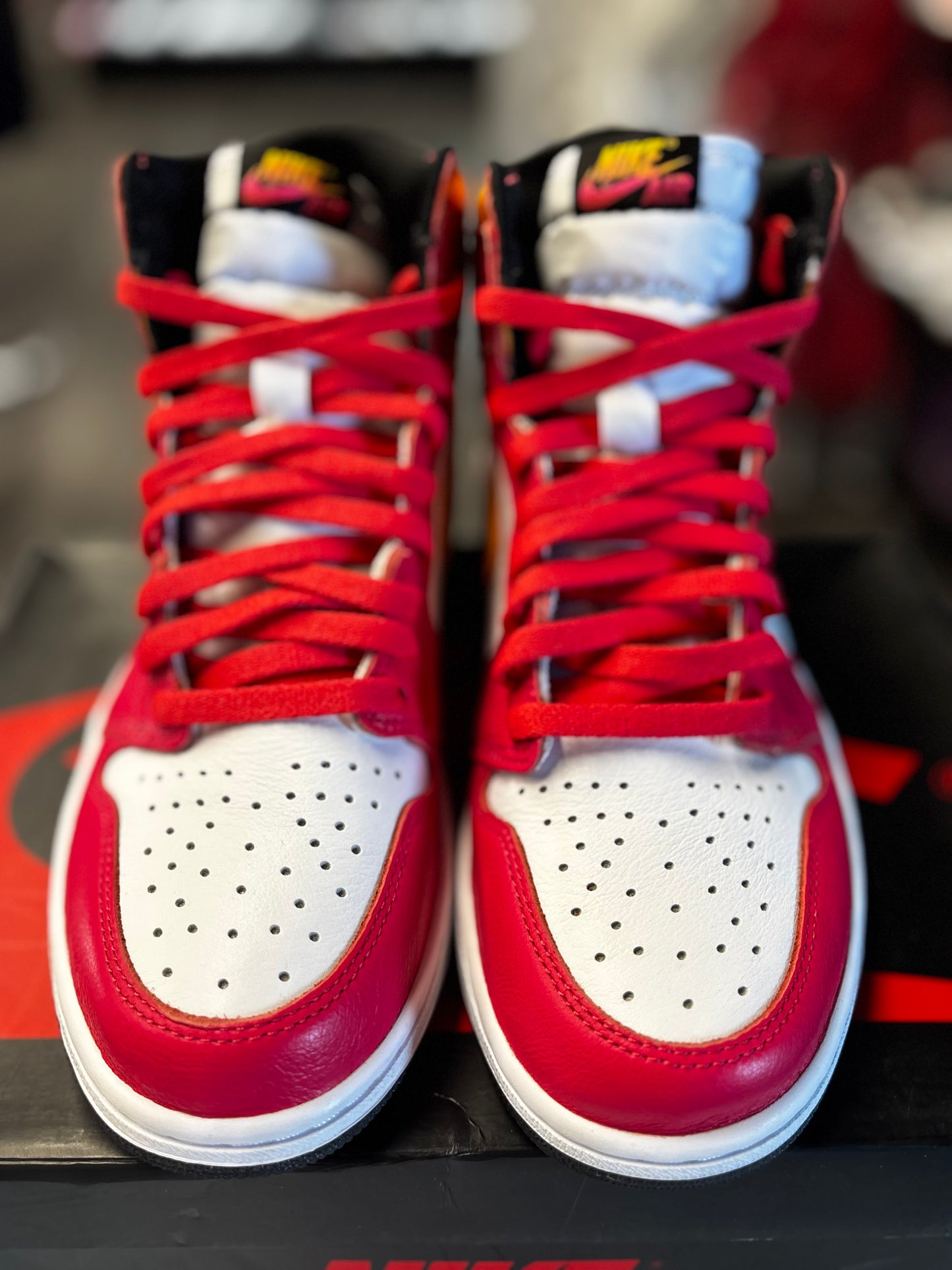 2021 Air Jordan Retro 1 High "Fusion Red"