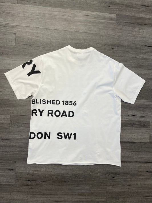 Burberry Horseferry Print Print Tee "White/Black"