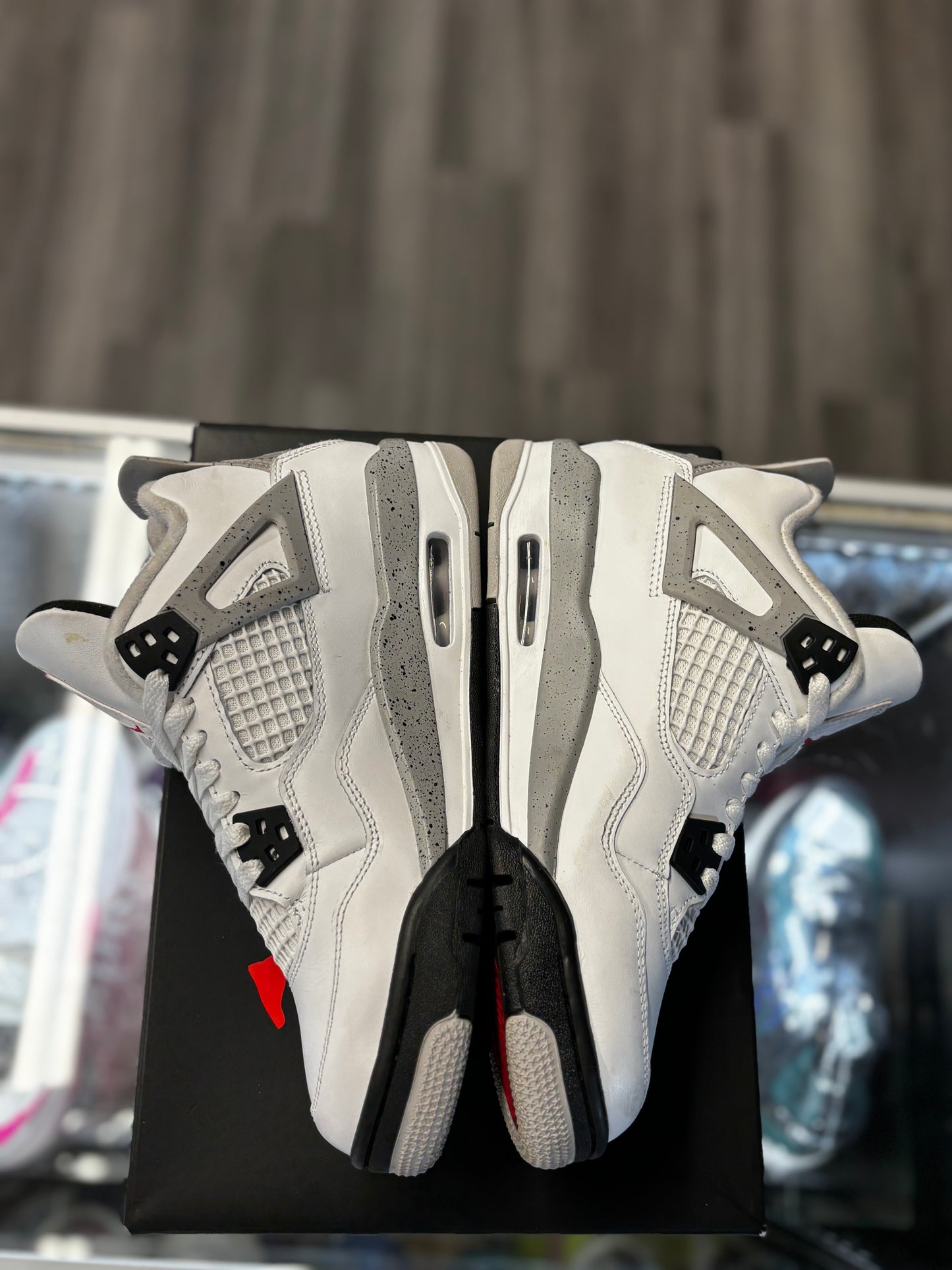 2025 Air Jordan Retro 4 "White Cement" (GS)
