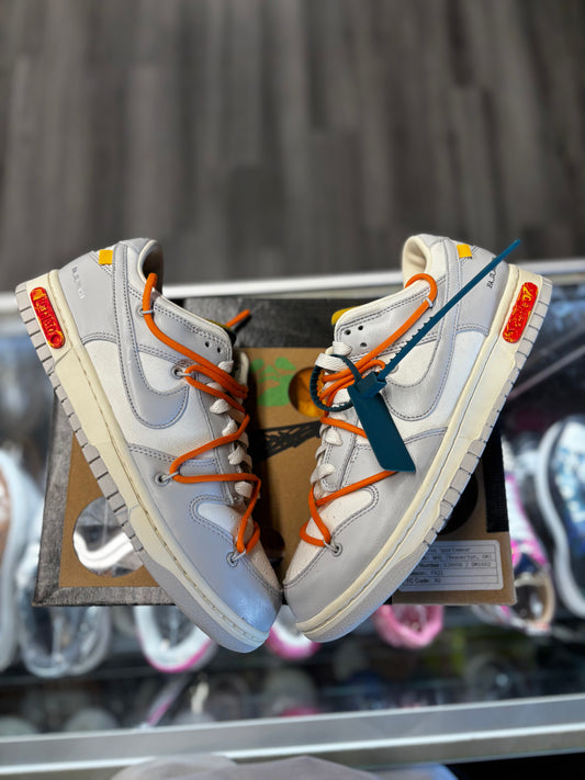 2021 Nike Dunk Low "Off-White Lot 44 of 50"