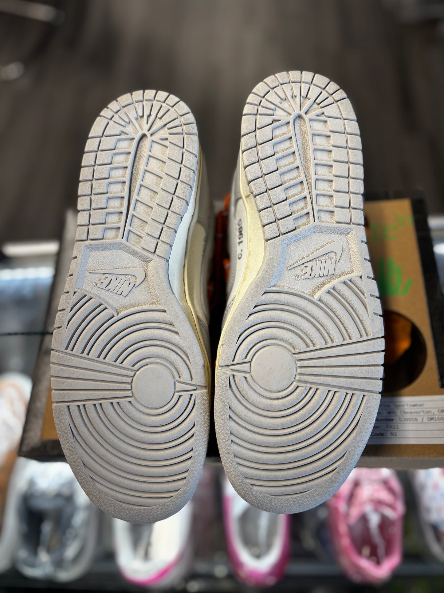 2021 Nike Dunk Low "Off-White Lot 44 of 50"