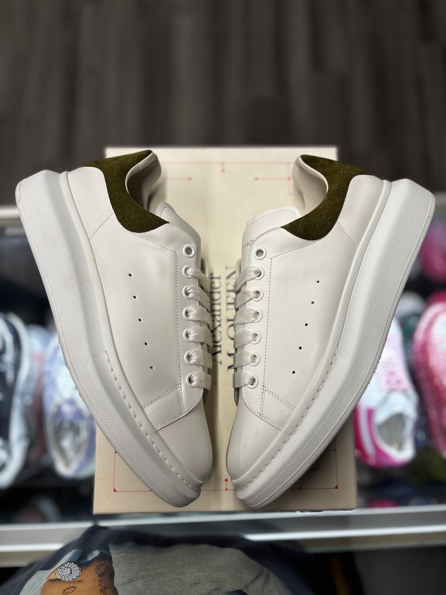 Alexander McQueen Oversized "Olive Green"