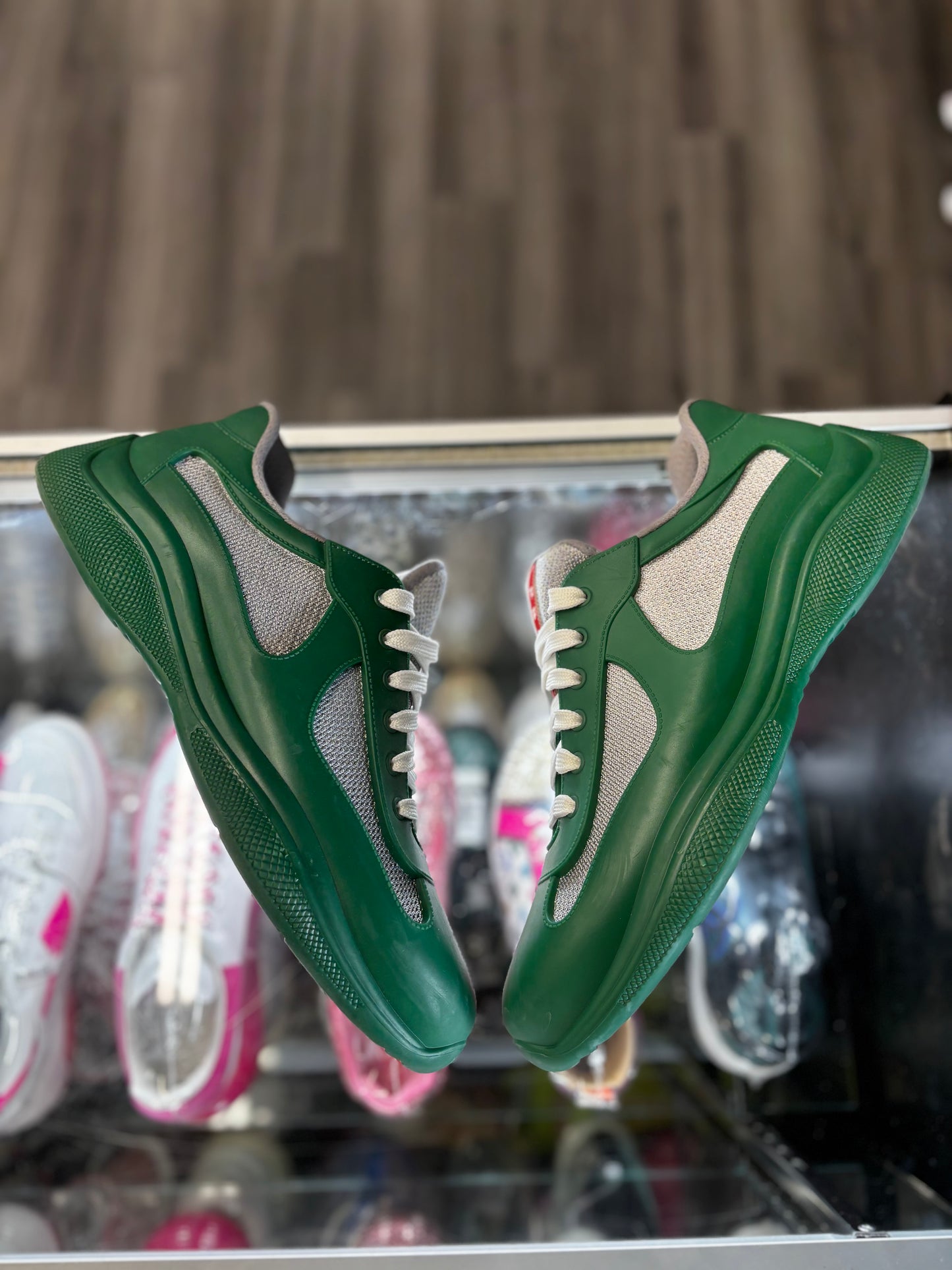 Prada America Cup's "Green Rubber"