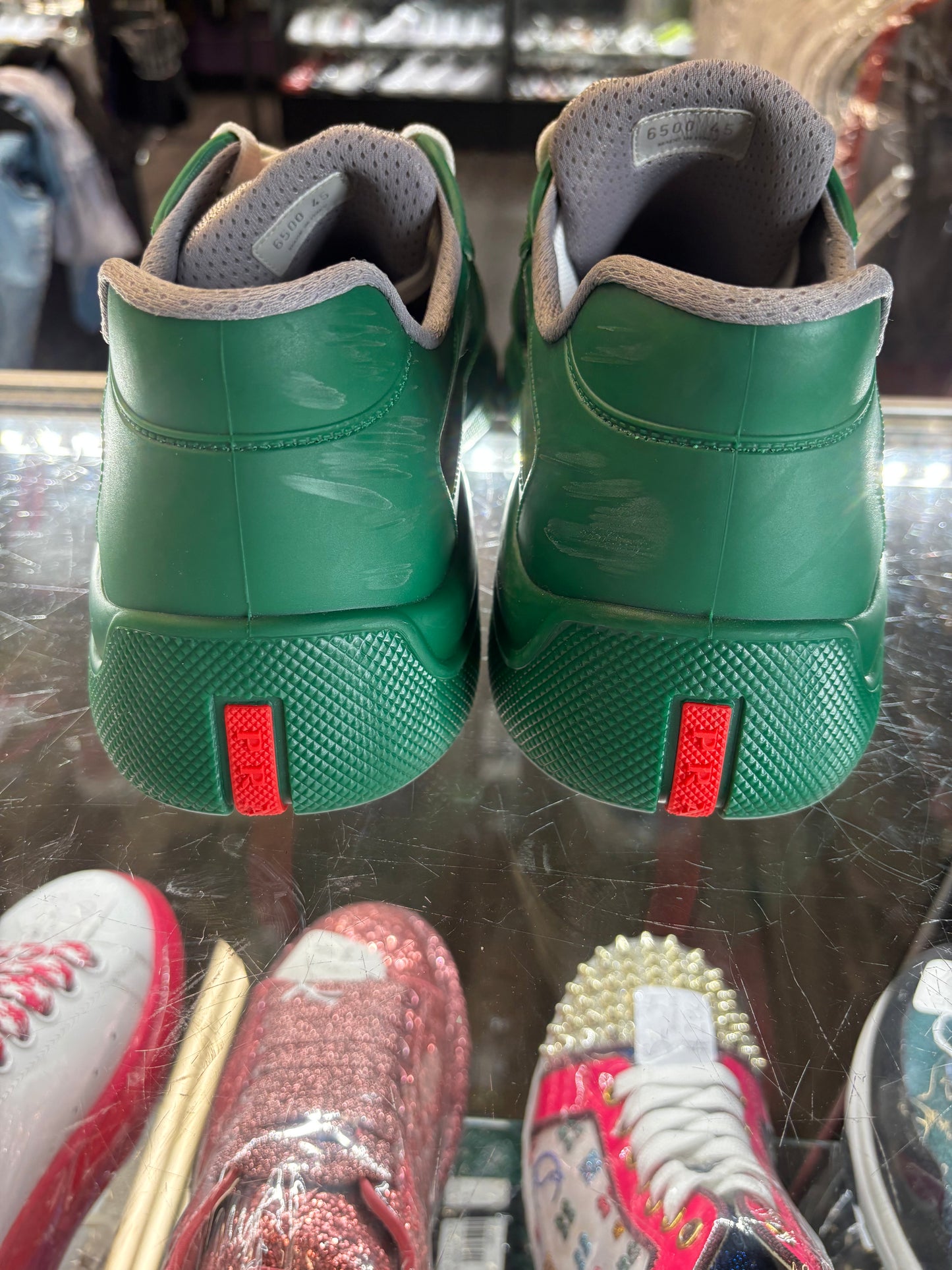 Prada America Cup's "Green Rubber"