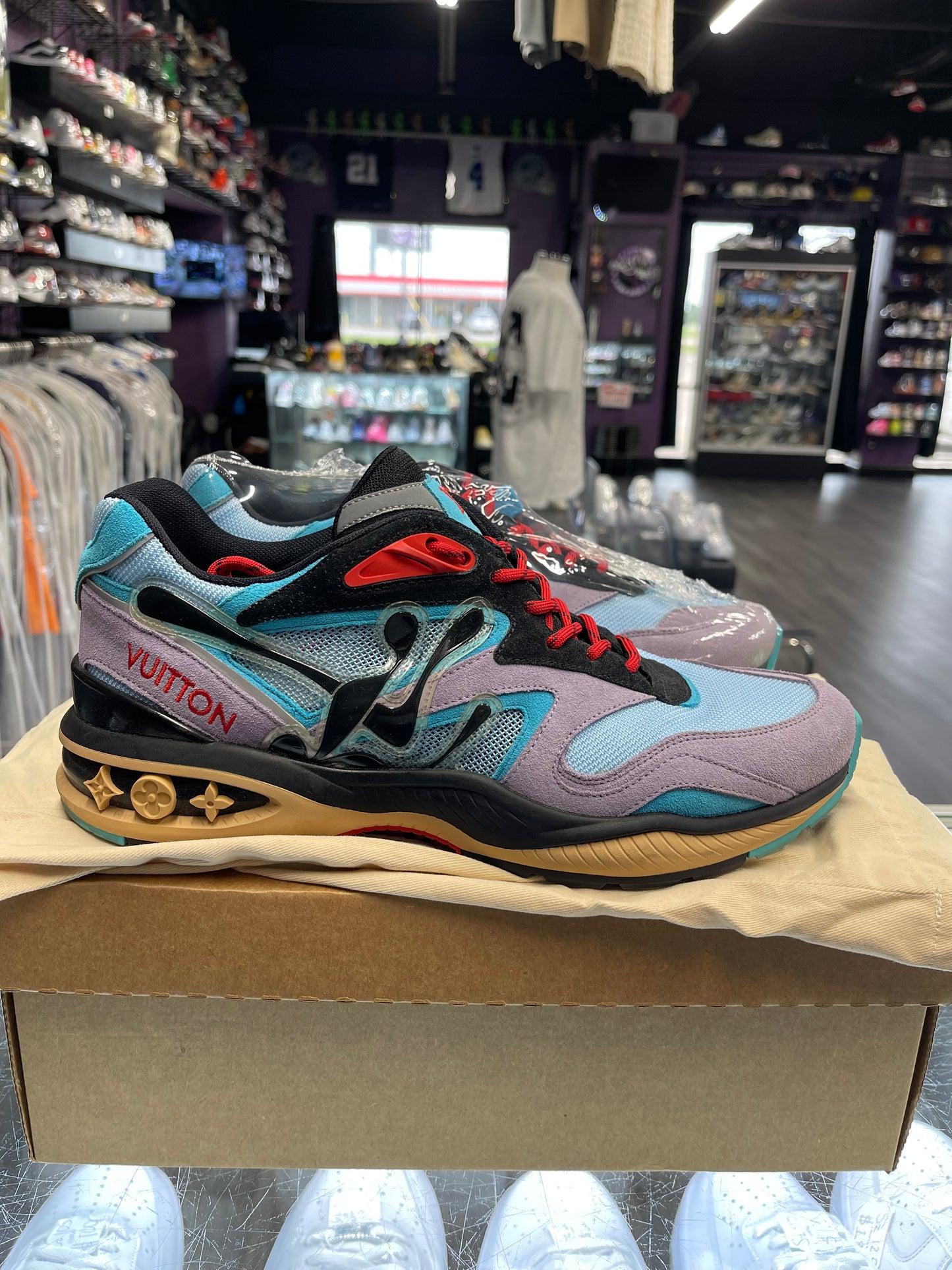 Louis Vuitton Trail Sneaker "Purple"