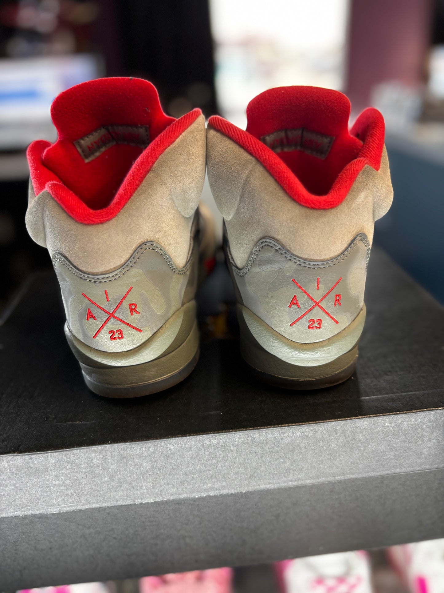 2017 Air Jordan Retro 5 "P51 Camo" GS