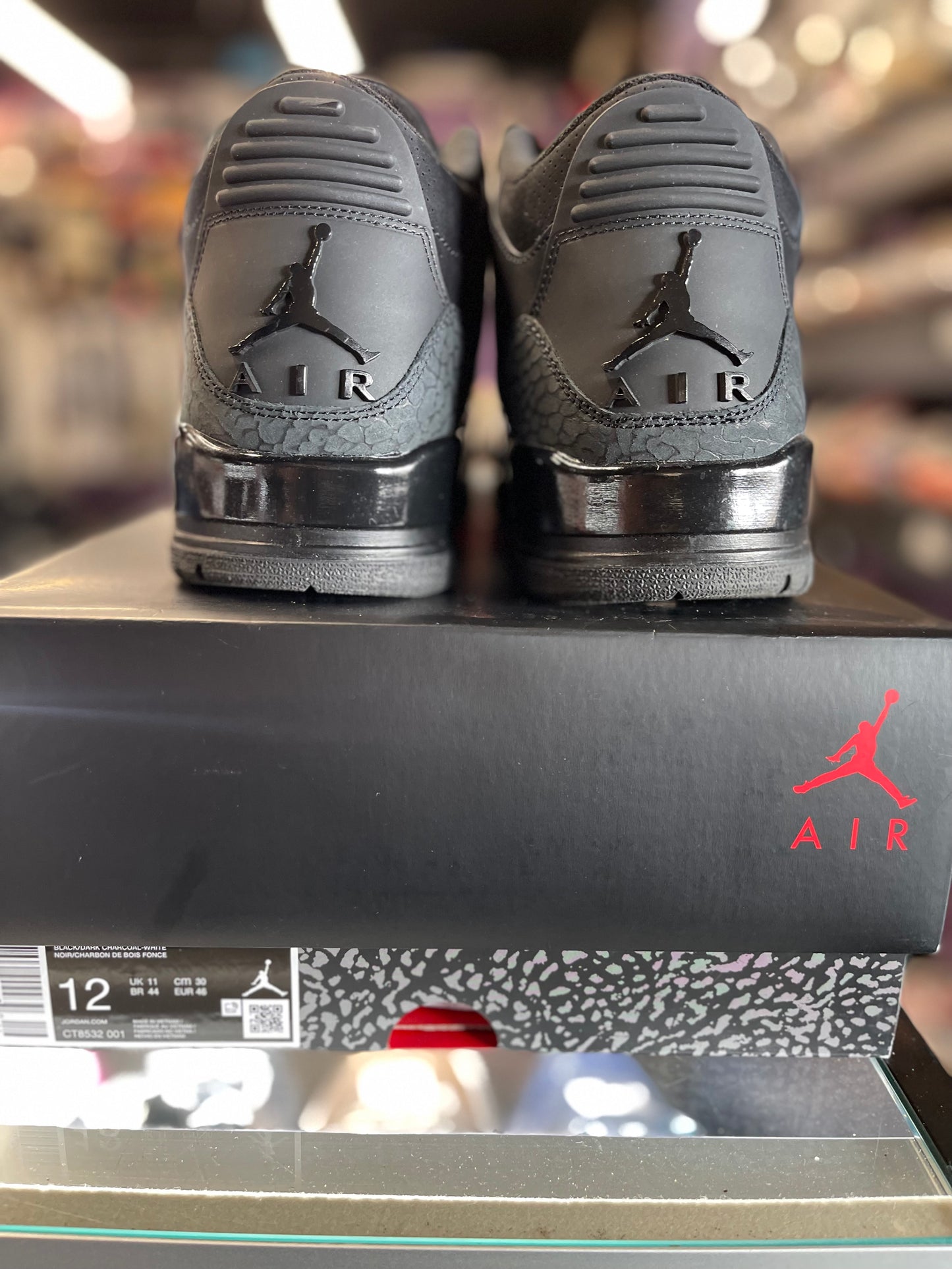 2025 Air Jordan Retro 3 "Black Cat"
