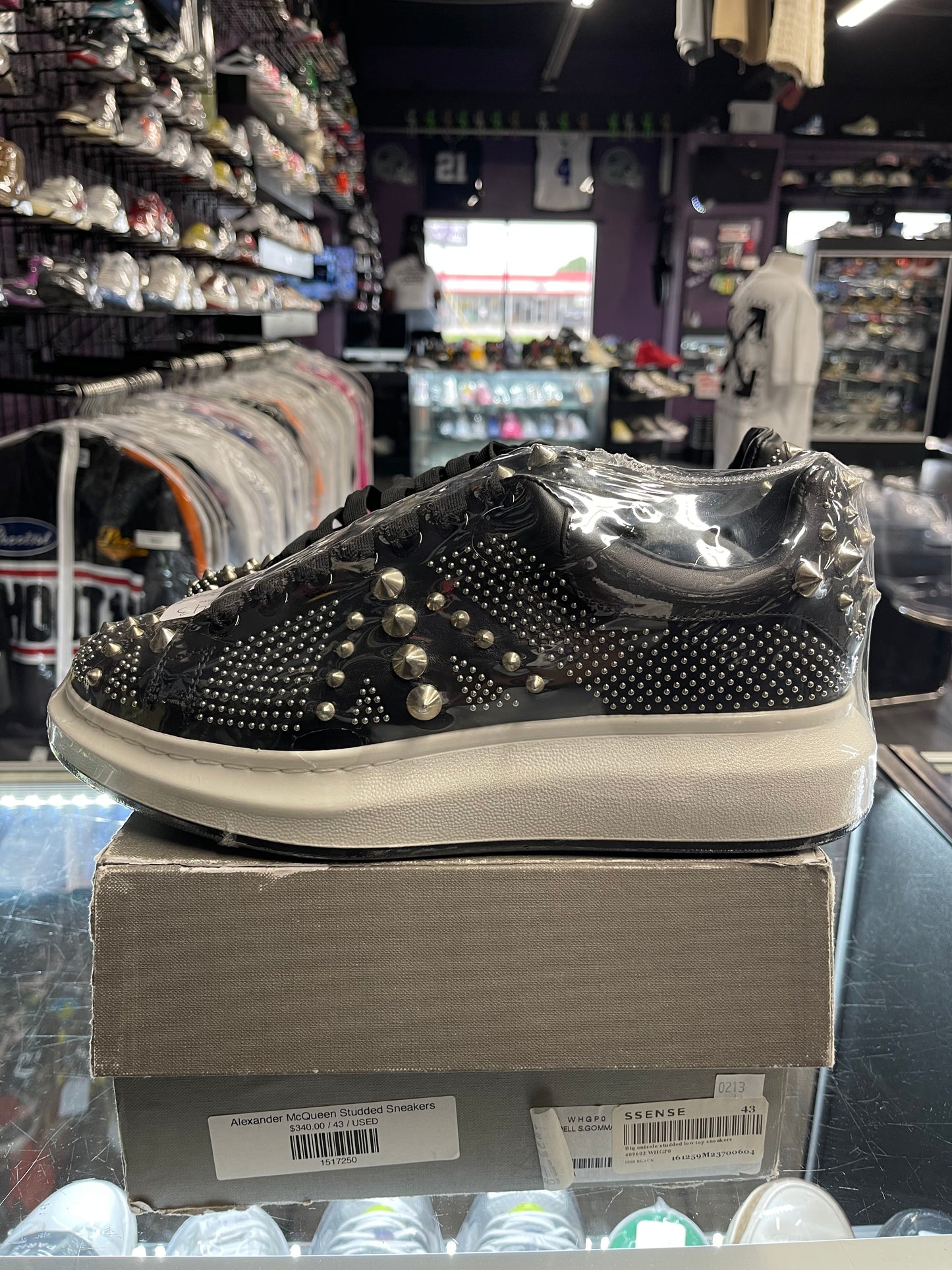 Alexander McQueen Studded Sneakers
