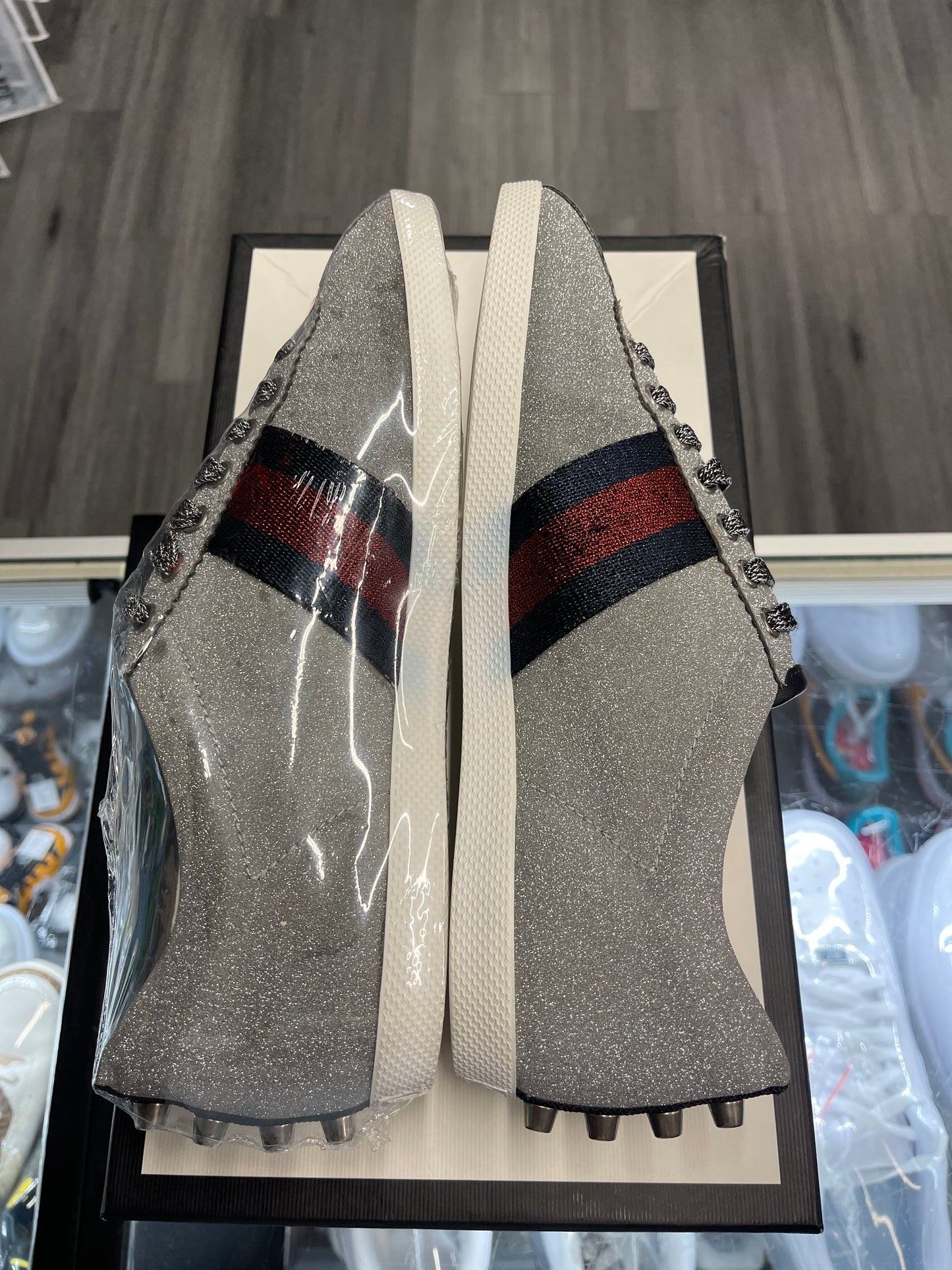 Gucci Bambi Web "Silver"