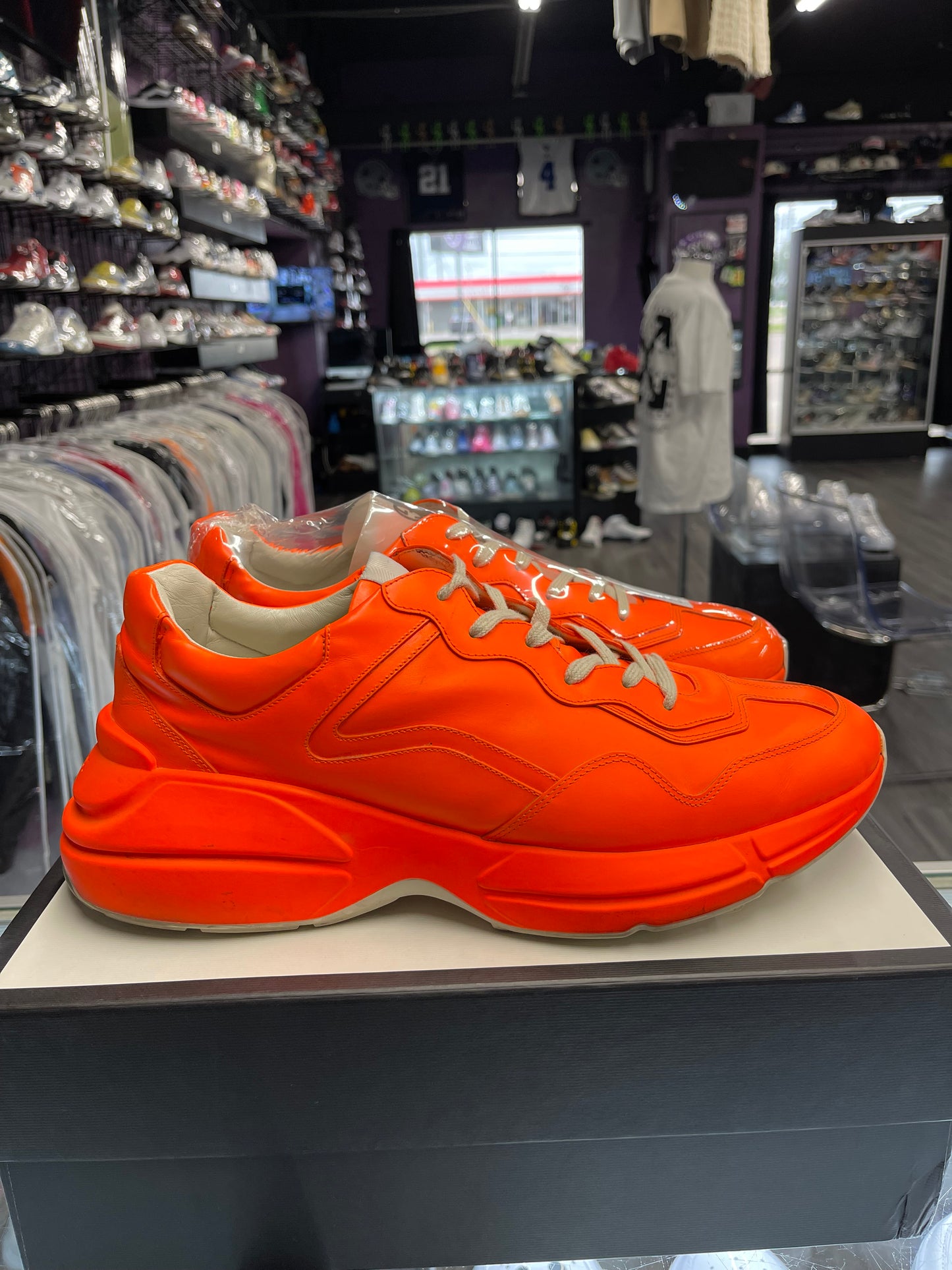 Gucci Rhyton "Orange Fluorscent"