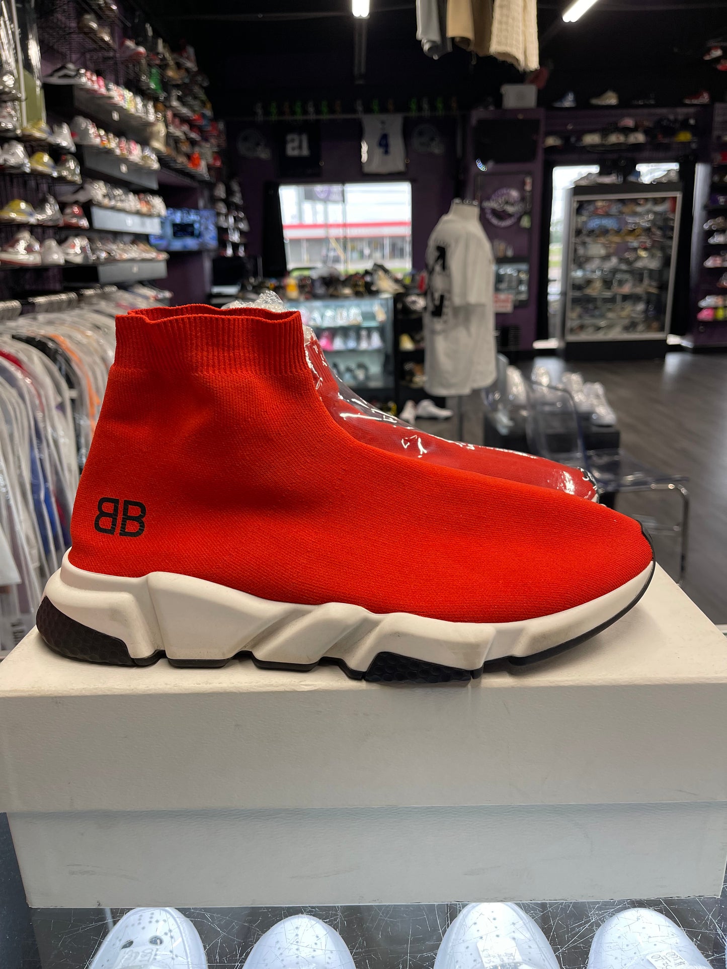 Balenciaga Speed Sock "Red"