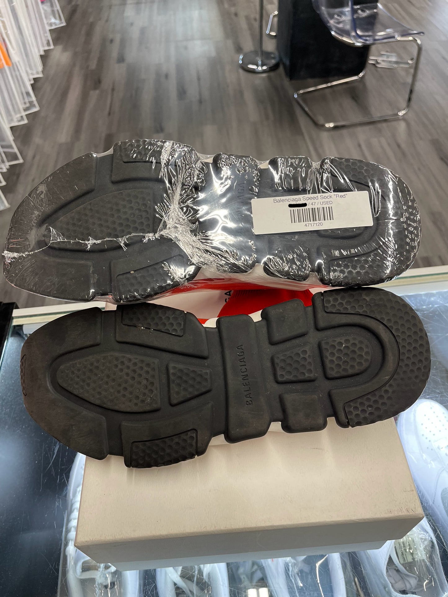 Balenciaga Speed Sock "Red"