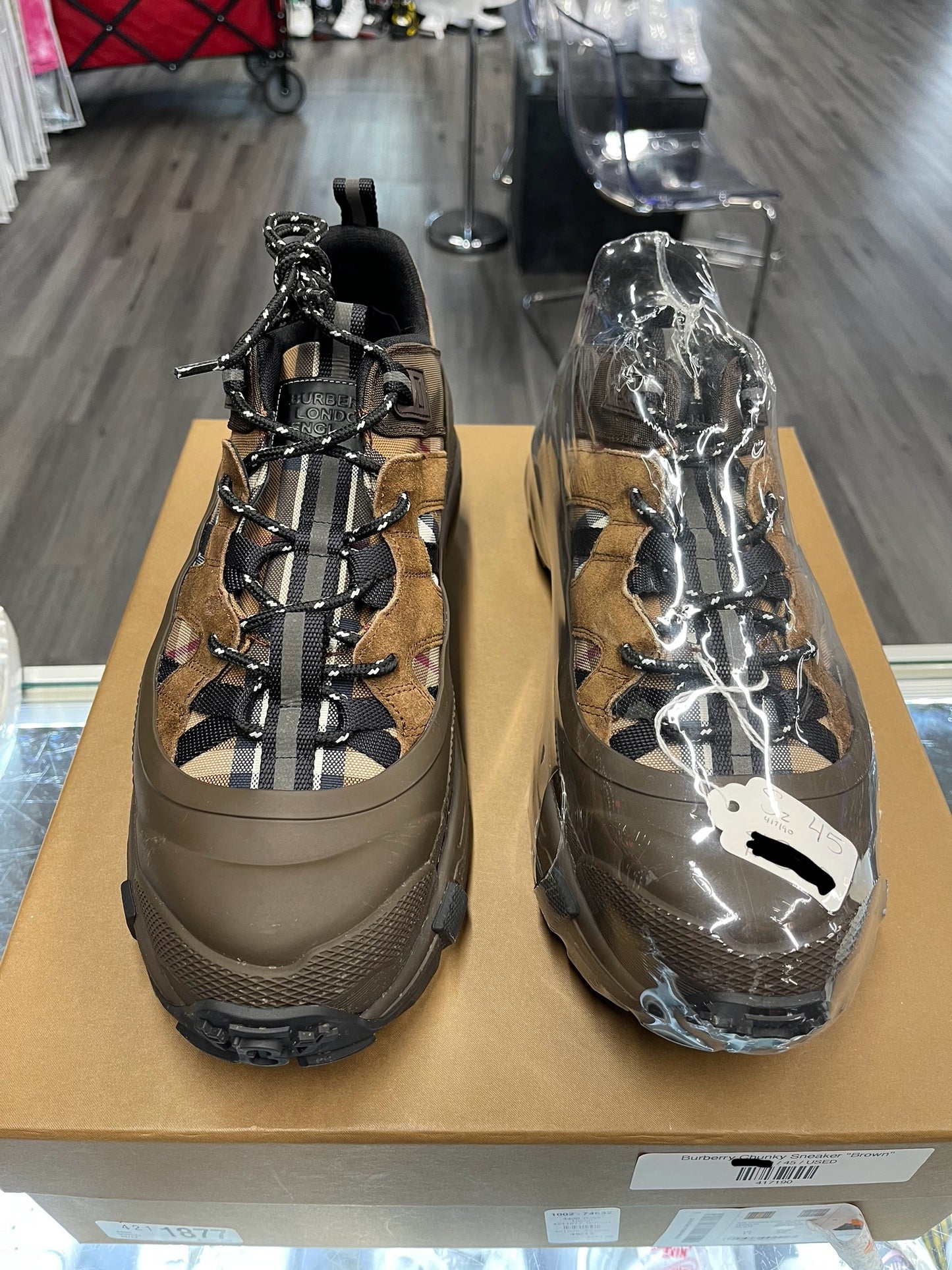 Burberry Chunky Sneaker "Brown"