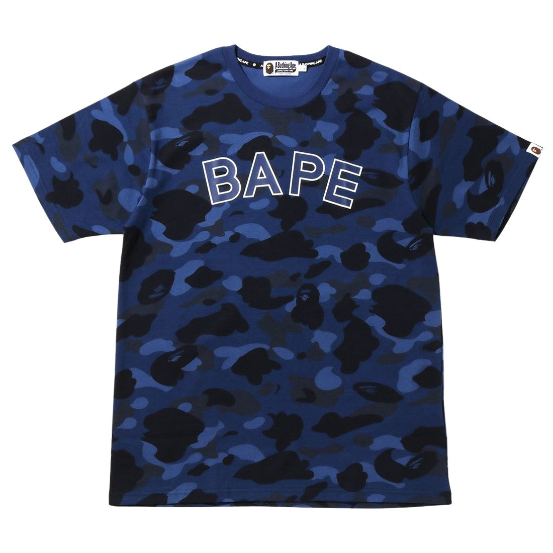 Bape Tee "Blue Camo"