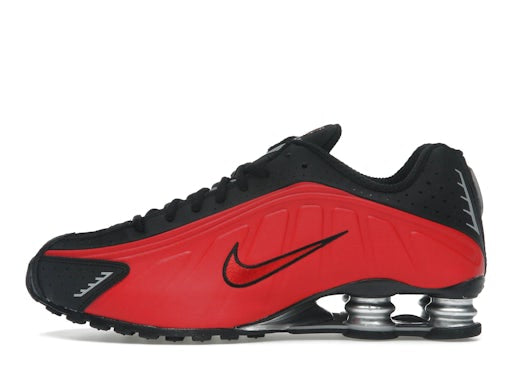 Nike Shox R4 "University Red Black Metallic Silver"