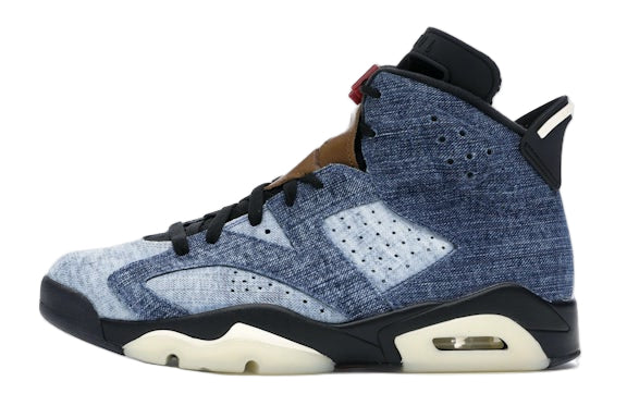 2019 Air Jordan retro 6 "Washed Denim" (GS)