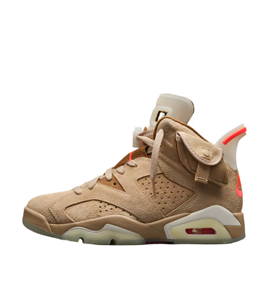 2021 Air Jordan Retro 6 "Travis Scott British Khaki"