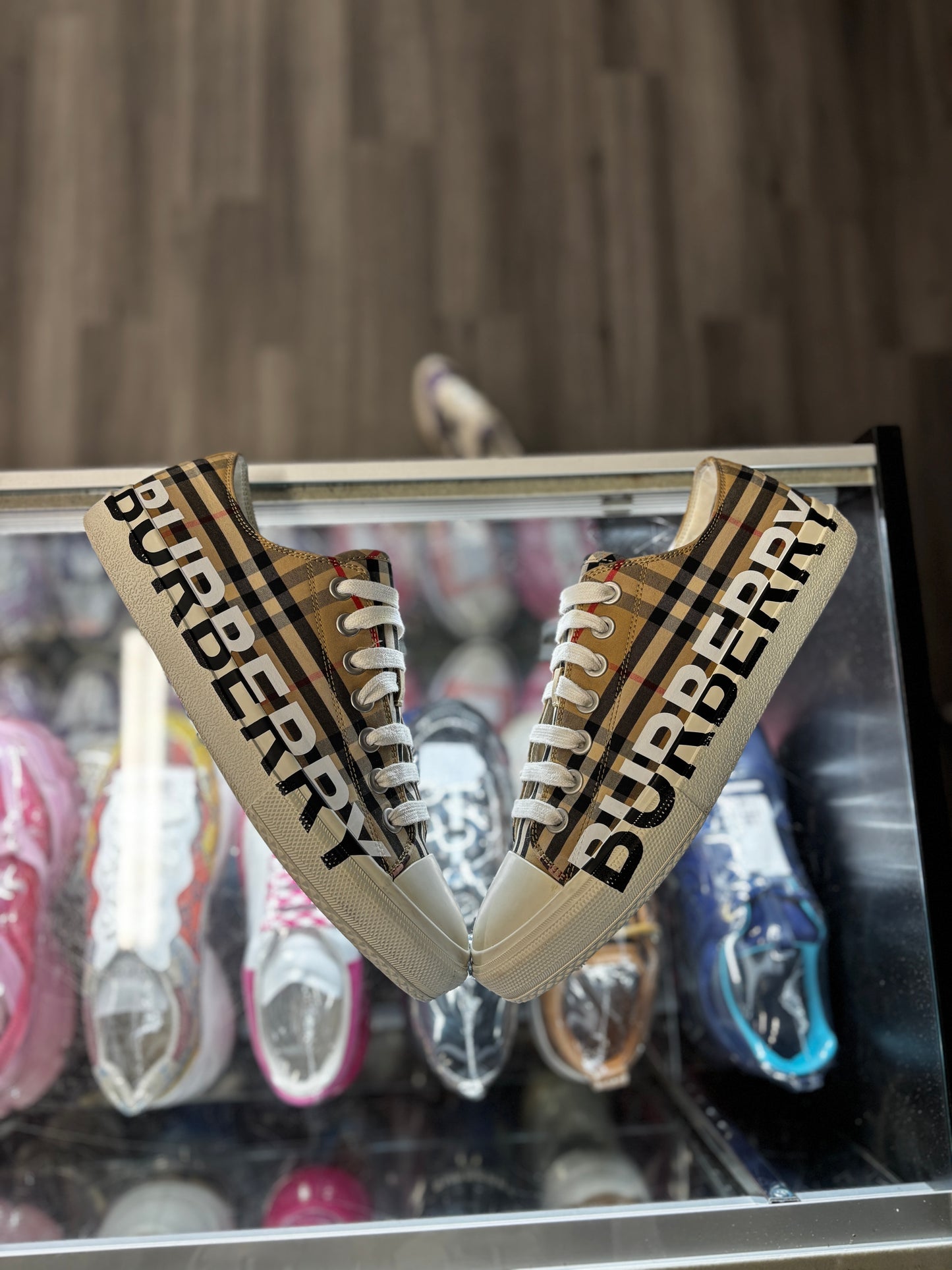 Burberry Vintage Check Cotton Sneaker
