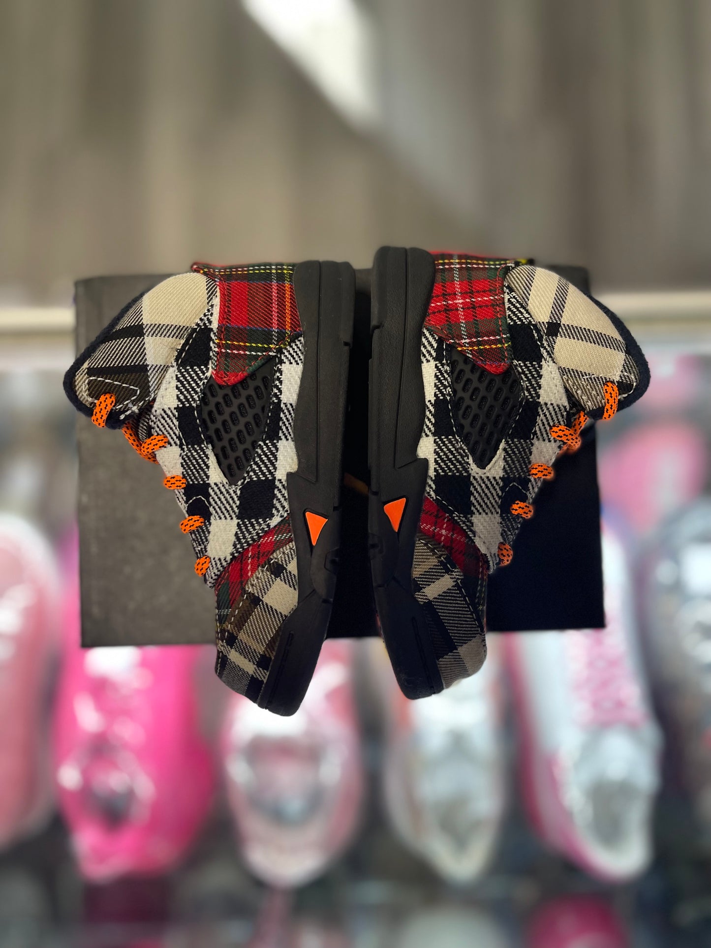 2023 Air Jordan Retro 5 "Plaid" (TD)