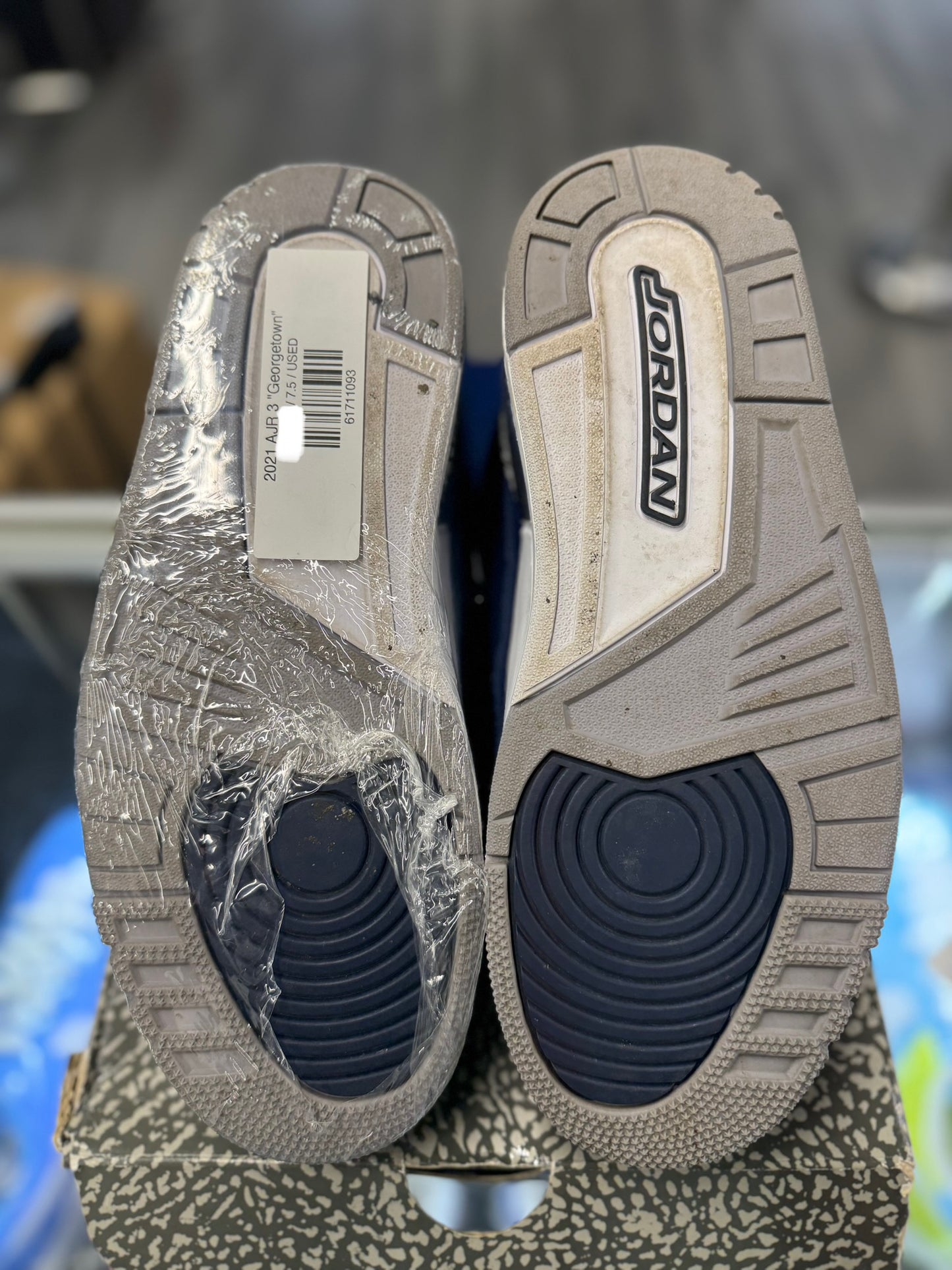 2021 Air Jordan Retro 3 "Georgetown"