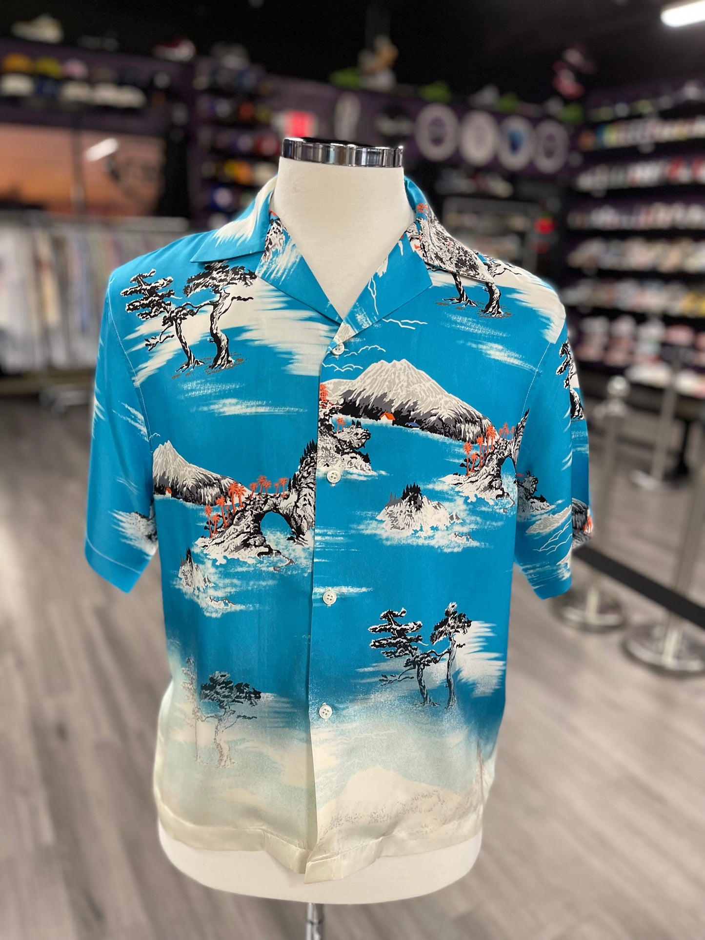 Amiri Button Up "Island"