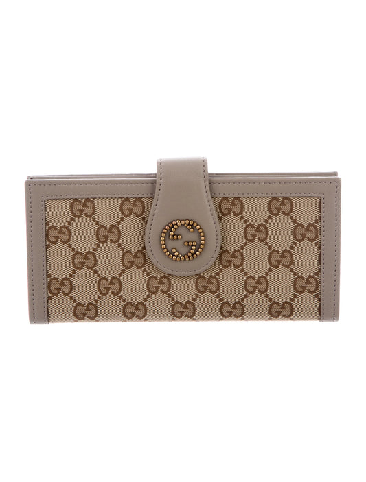 Gucci Monogram Long Wallet