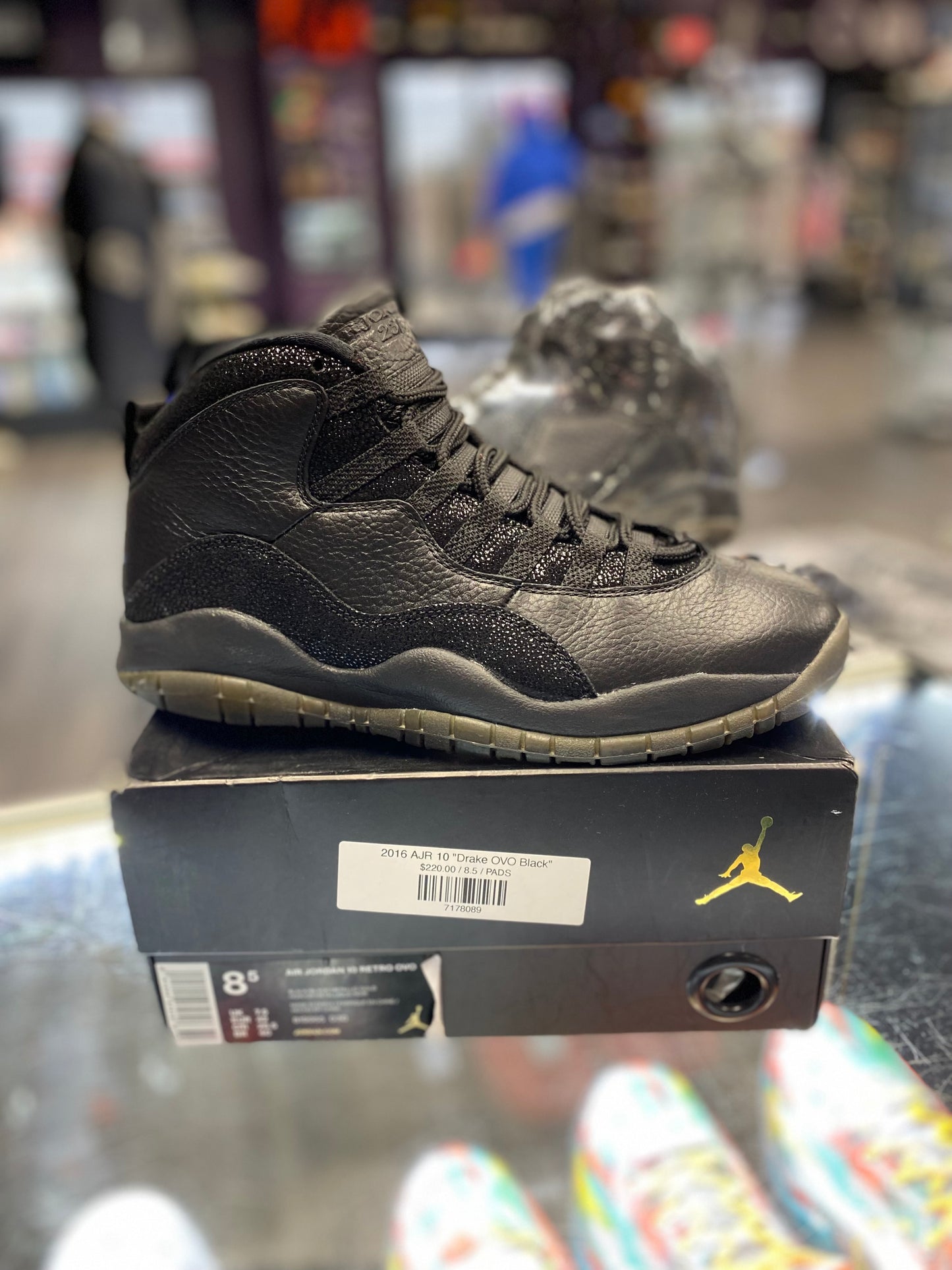 2016 Air Jordan Retro 10 "Drake OVO Black"