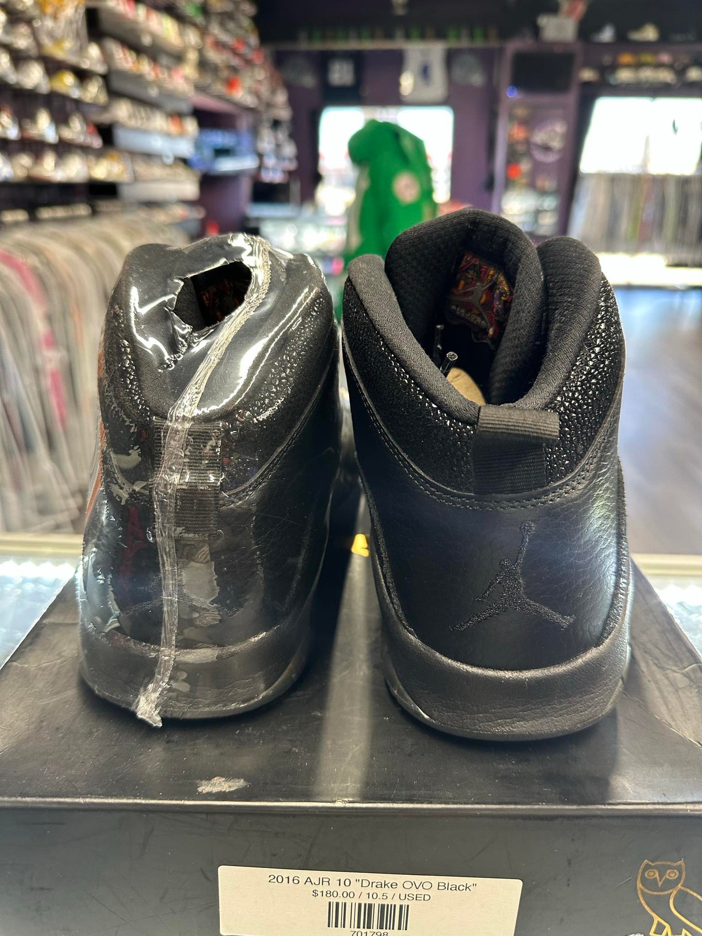 2016 Air Jordan Retro 10 "Drake OVO Black"