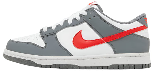 2022 Nike Dunk Low Next Nature "Smoke Grey Light Crimson" (GS)