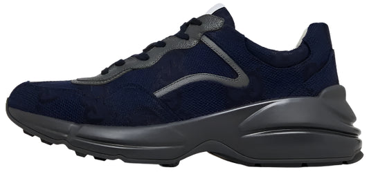 Gucci Rhyton GG Canvas "Navy Blue"