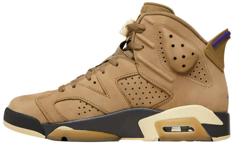 2023 Air Jordan Retro 6 "Gore-Tex Brown Kelp" (W)
