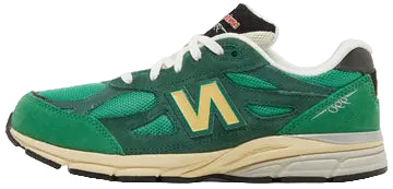 2023 New Balance 990v3 "Varsity Green Gold" (GS)