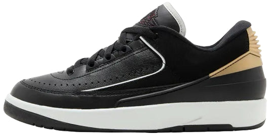 2024 Air Jordan Retro 2 Low "Black Metallic Gold"