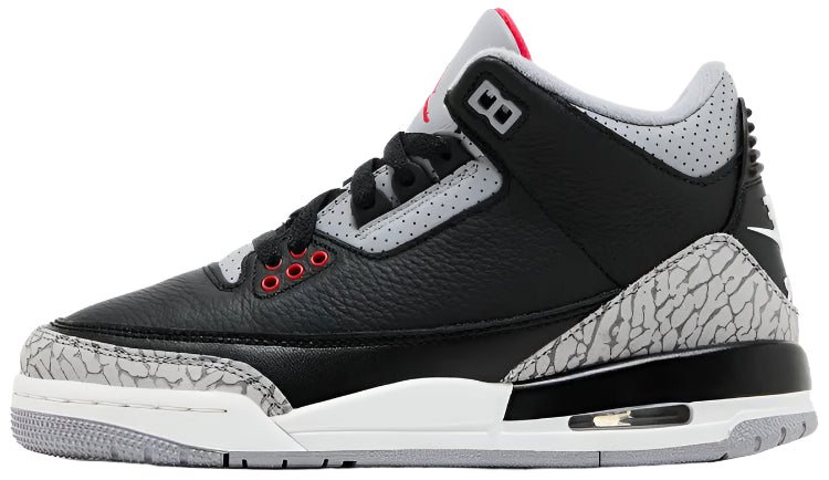 2024 Air Jordan Retro 3 "Black Cement" (GS)
