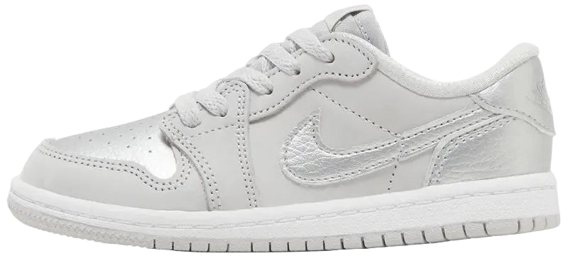 2024 Air Jordan Retro 1 Low OG "Metallic Silver" (TD)