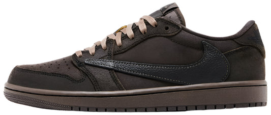 2024 Air Jordan Retro 1 Low "Travis Scott Velvet Brown"