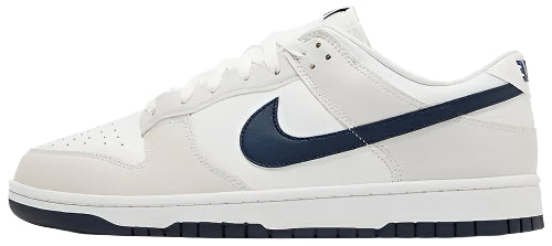 2025 Nike Dunk Low "White Midnight Navy"