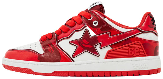Bape SK8 Sta #1 M2 "Red"