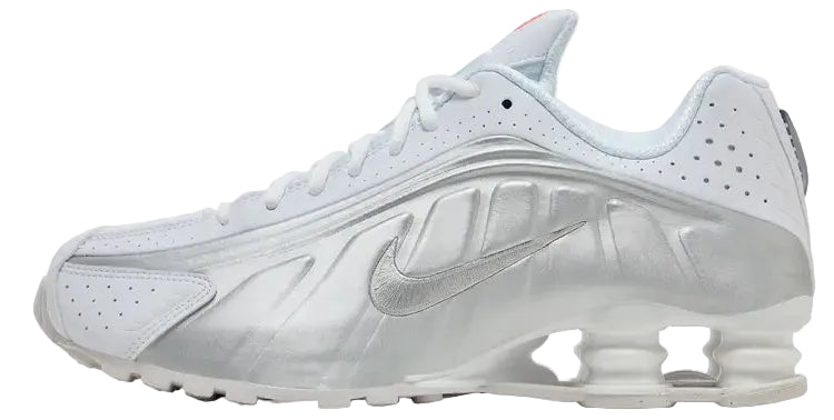 2024 Nike Shox R4 "White Metallic Silver"