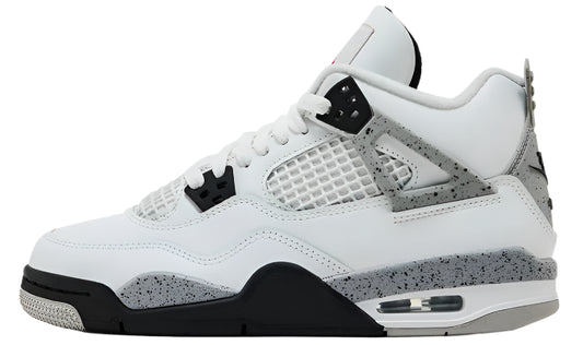 2025 Air Jordan Retro 4 "White Cement" (GS)