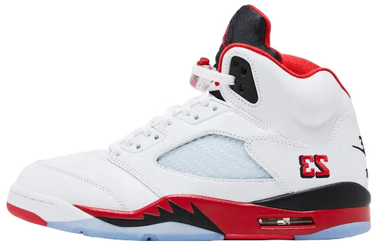 2025 Air Jordan Retro 5 "Fire Red Black Tongue"