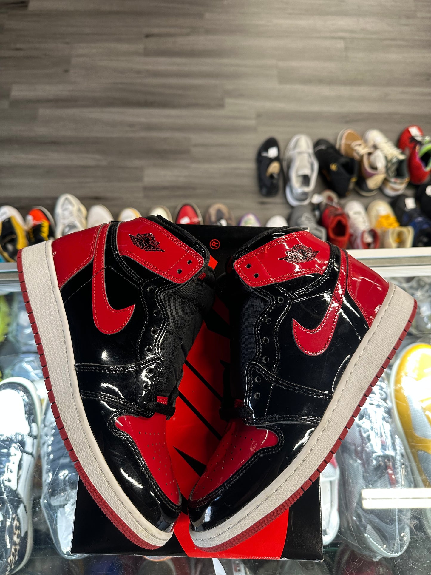 2021 Air Jordan Retro 1 High "Patent Bred" (GS)