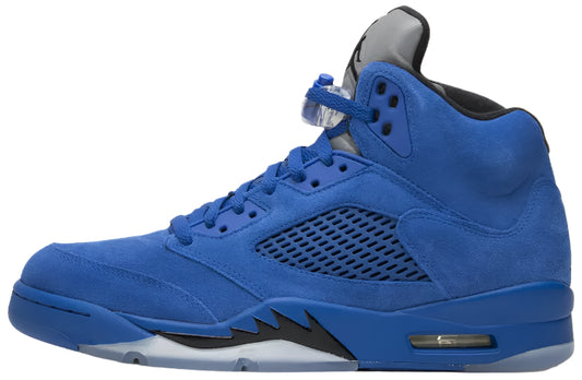 2017 Air Jordan Retro 5 "Blue Suede"