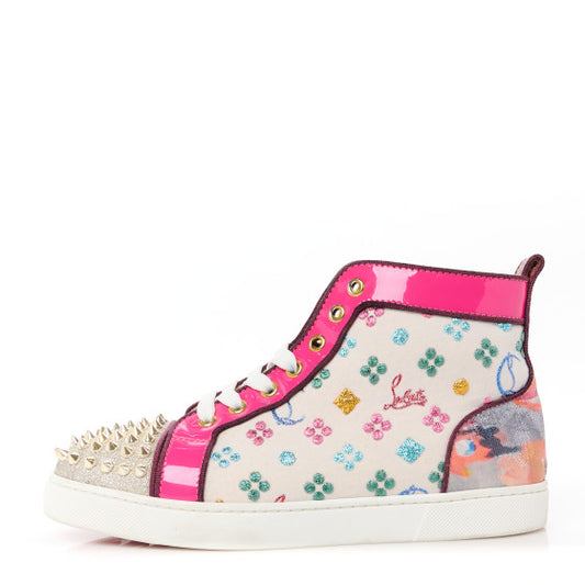 Christian Louboutin Lou Spikes Orlato Flat "Multi-Color" (W)