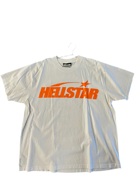 Hellstar Tee “Cream/Orange”