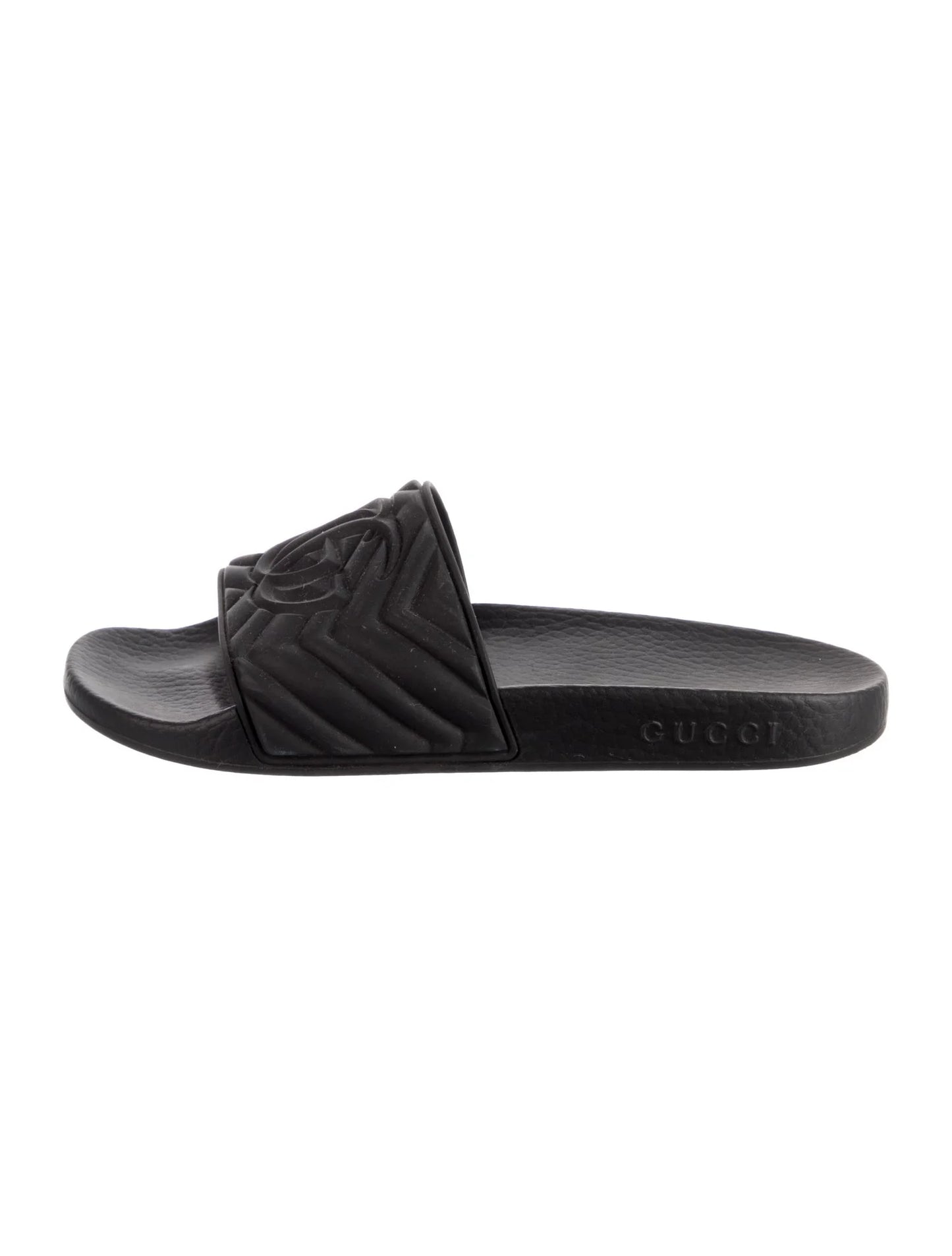 Gucci Matelasse Slide "Black"